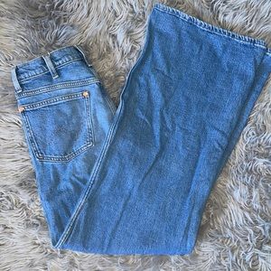 Wrangler High Rise Wide Leg Jeans
